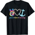 thumbnail image 1 of Peace Love And Cruising Ocean Cruise Ship Anchor T-Shirt, 1 of 3