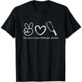 thumbnail image 1 of Peace Love And Murder Shows True Crime T-Shirt, 1 of 5