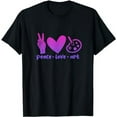 thumbnail image 1 of Peace Love Art T-Shirt, 1 of 5