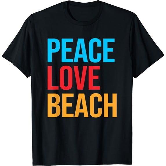Peace Love Beach T-Shirt