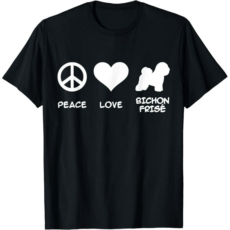 Bichon Frise Love T-Shirt Bichon Frise Love T-Shirt