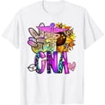 thumbnail image 1 of Peace Love CNA - Nurse Certified Nursing Assistant Leopard T-Shirt, 1 of 4