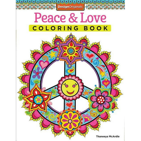 Peace & Love Coloring Book