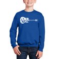 thumbnail image 1 of Peace Love Country - Boy's Word Art Crewneck Sweatshirt, 1 of 3