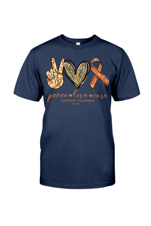 Peace Love Cure Leukemia Awareness Classic T-Shirt
