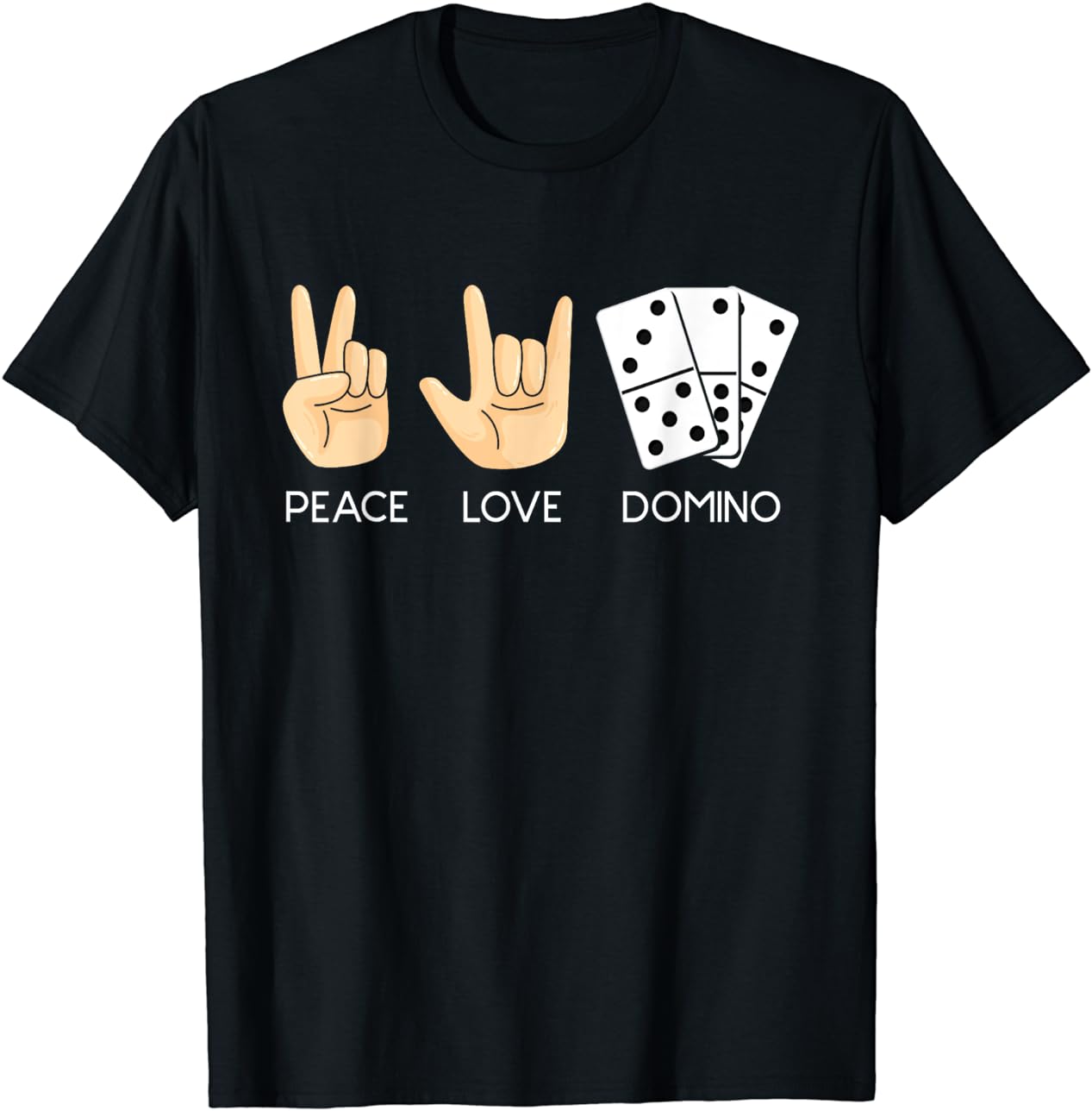 Generisch Suini Domino Maglietta Uomo, Nero, Taglia S, 100% Cotone, Stampa Divertente