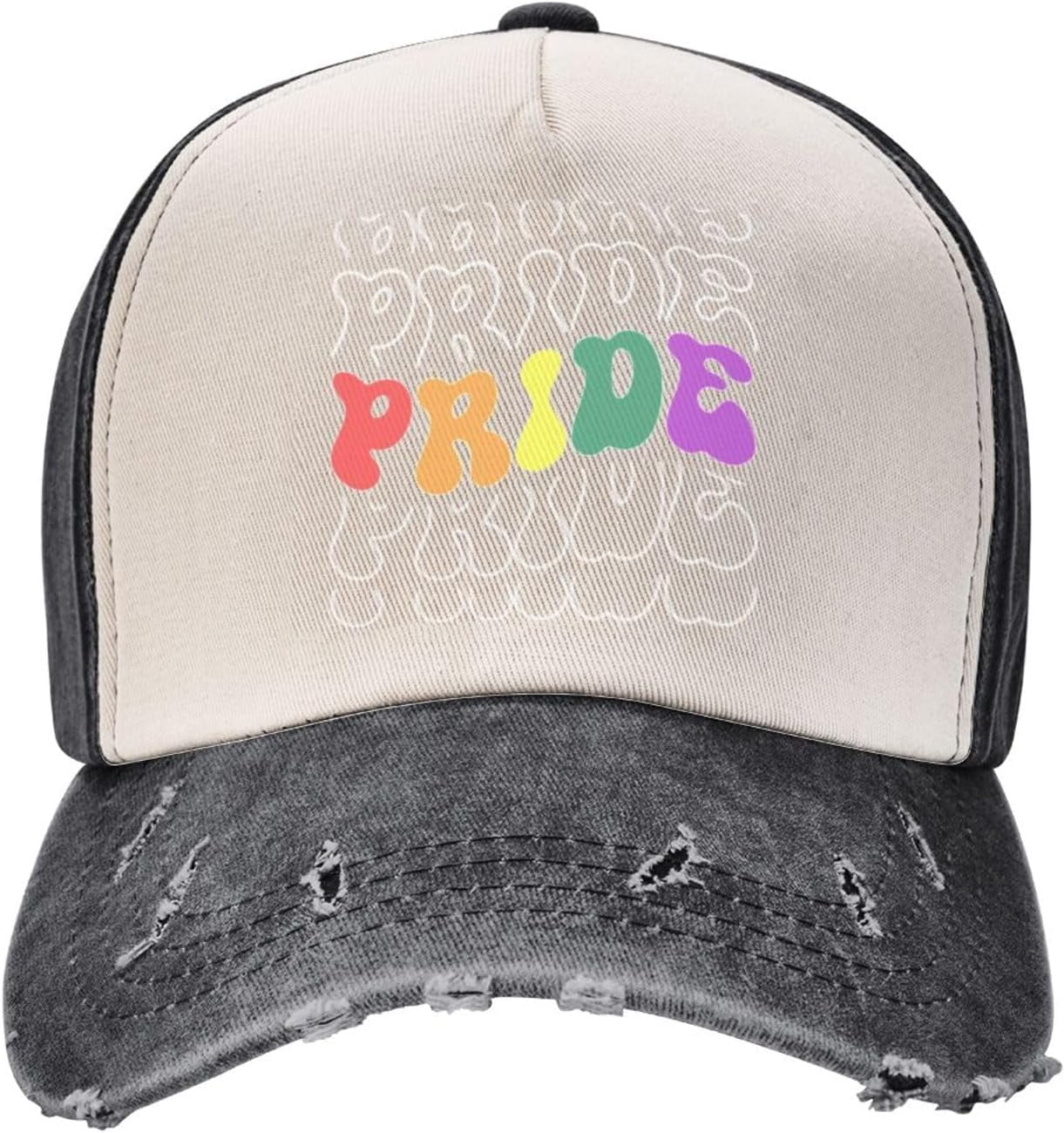 Peace Love Equality Baseball Cap Cotton Hat Contrast Color  display picture 3