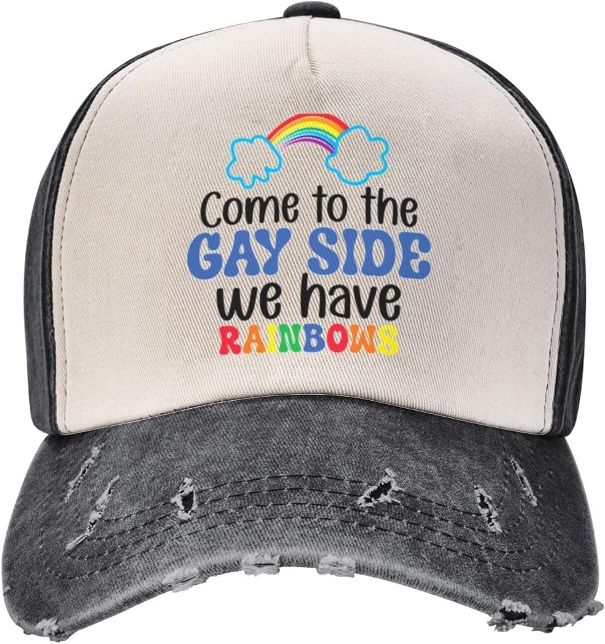 Peace Love Equality Baseball Cap Cotton Hat Contrast Color  display picture 3