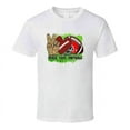 thumbnail image 1 of Peace Love Football Tee Cool Fall Football Tshirt Gridiron T Shirt, 1 of 1
