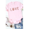 thumbnail image 1 of Peace Love Graphic Tee T-Shirt PLUS, 1 of 8