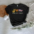 thumbnail image 1 of Peace Love Hispanic Heritage Shirt: Cultural Celebration Graphic Tee SWEATSHIRT All Size S-5XL, 1 of 5
