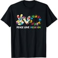 thumbnail image 1 of Peace Love Inclusion Sped Squad Special-Ed Teacher Daycare T-Shirt, 1 of 3