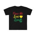 thumbnail image 1 of Peace Love Locs Black Owned Business Love My Hair Love Locs T-Shirt, 1 of 2