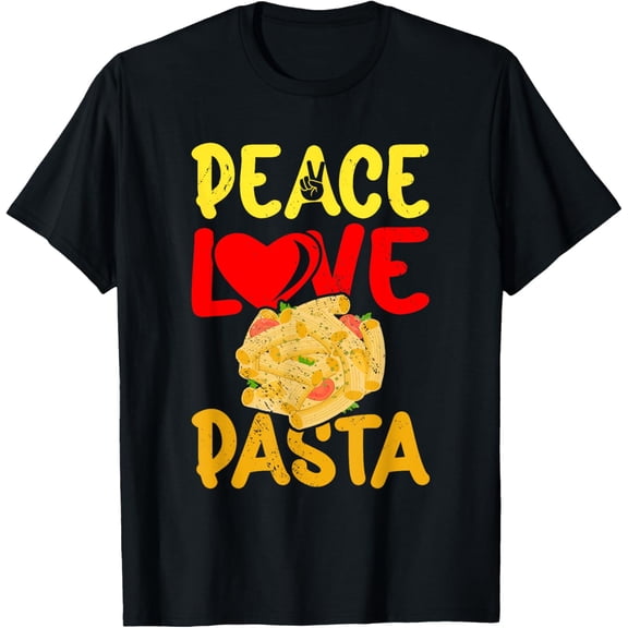 Peace Love Pasta T-Shirt