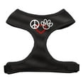 thumbnail image 1 of Peace Love Paw Design Soft Mesh Pet Harness, 1 of 2