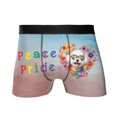 thumbnail image 1 of Peace Love Pride Bichon Frise with Rainbow Sunglasses LGBT LGBTQ+ All Over Print Boxer Briefs Underwear for Men Dad Bichons Dog Lovers Gifts Idea - 01004, 1 of 6