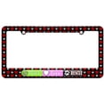 thumbnail image 1 of Peace Love Rescue, Pet Animal Love License Plate Tag Frame, Multiple Colors, 1 of 1