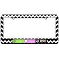 thumbnail image 1 of Peace Love Rescue, Pet Animal Love License Plate Tag Frame, Multiple Colors, 1 of 1