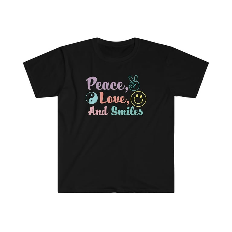 Peace, Love And Positivity - Good Vibes T-Shirt Peace, Love And Positivity - Good Vibes T-Shirt