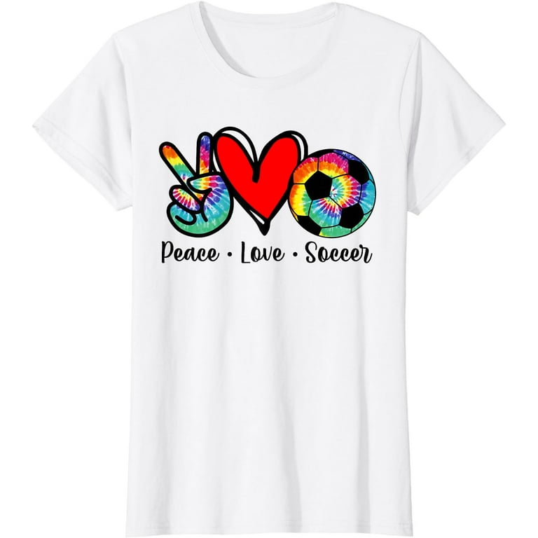 Love Women Teen Girls Soccer T-Shirts Love Women Teen Girls Soccer T-Shirts