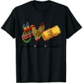 thumbnail image 1 of Peace Love Tamales Shirt Tamales Tuesday Mexican Food Lovers T-Shirt men and women can wear, black, white, gifts, 1 of 4