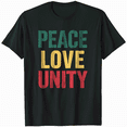 thumbnail image 1 of Peace Love Unity Rasta Reggae T-Shirt, 1 of 5