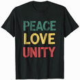 thumbnail image 1 of Peace Love Unity Rasta Reggae T-Shirt, 1 of 5
