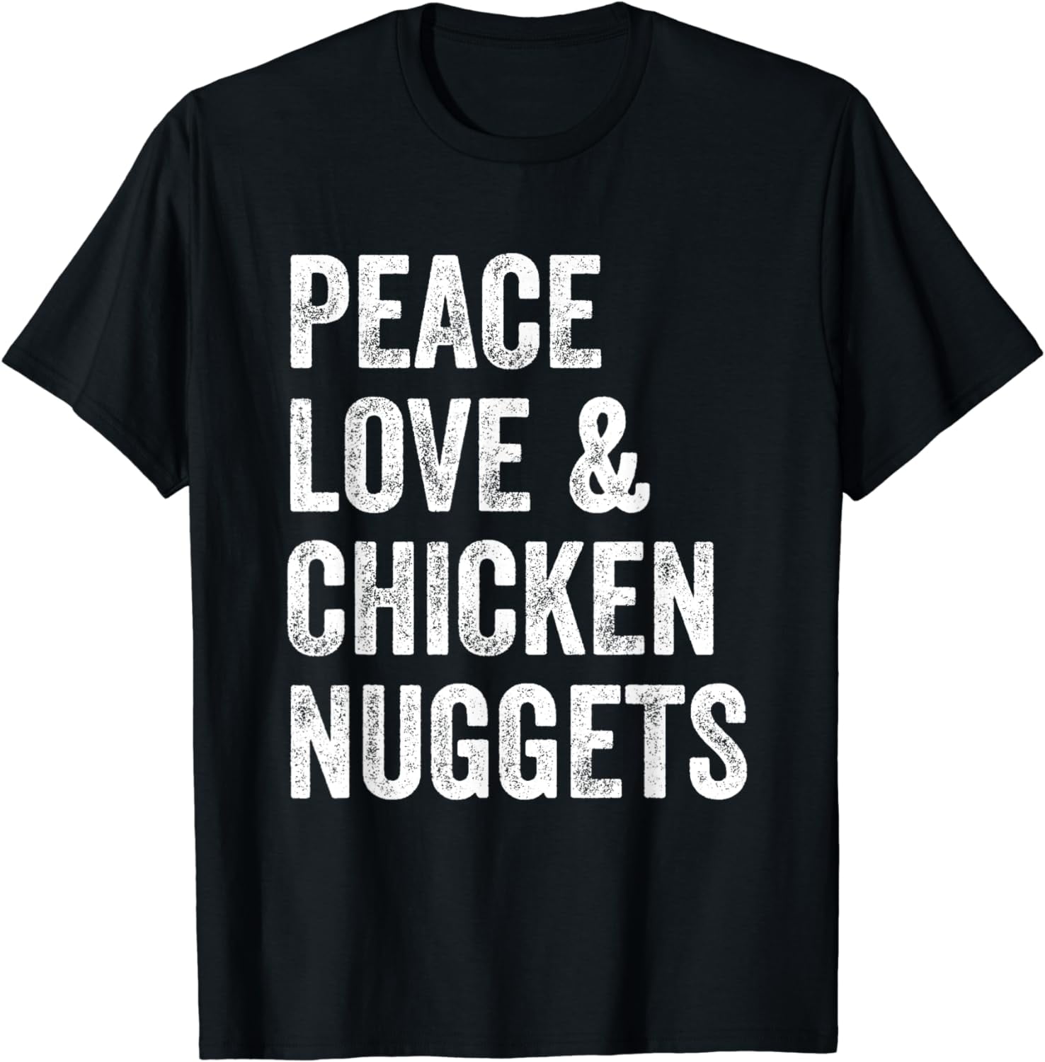 Lustiges Chicken Nugget Essen Kostüm Chicken Nuggets T-Shirt