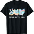 thumbnail image 1 of Peace Love and Ohio T-Shirt, 1 of 3