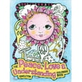 thumbnail image 1 of Pre-Owned Peace, Love and Understanding Coloring Book : A Hippie Dippy Coloring Book, 1 of 1