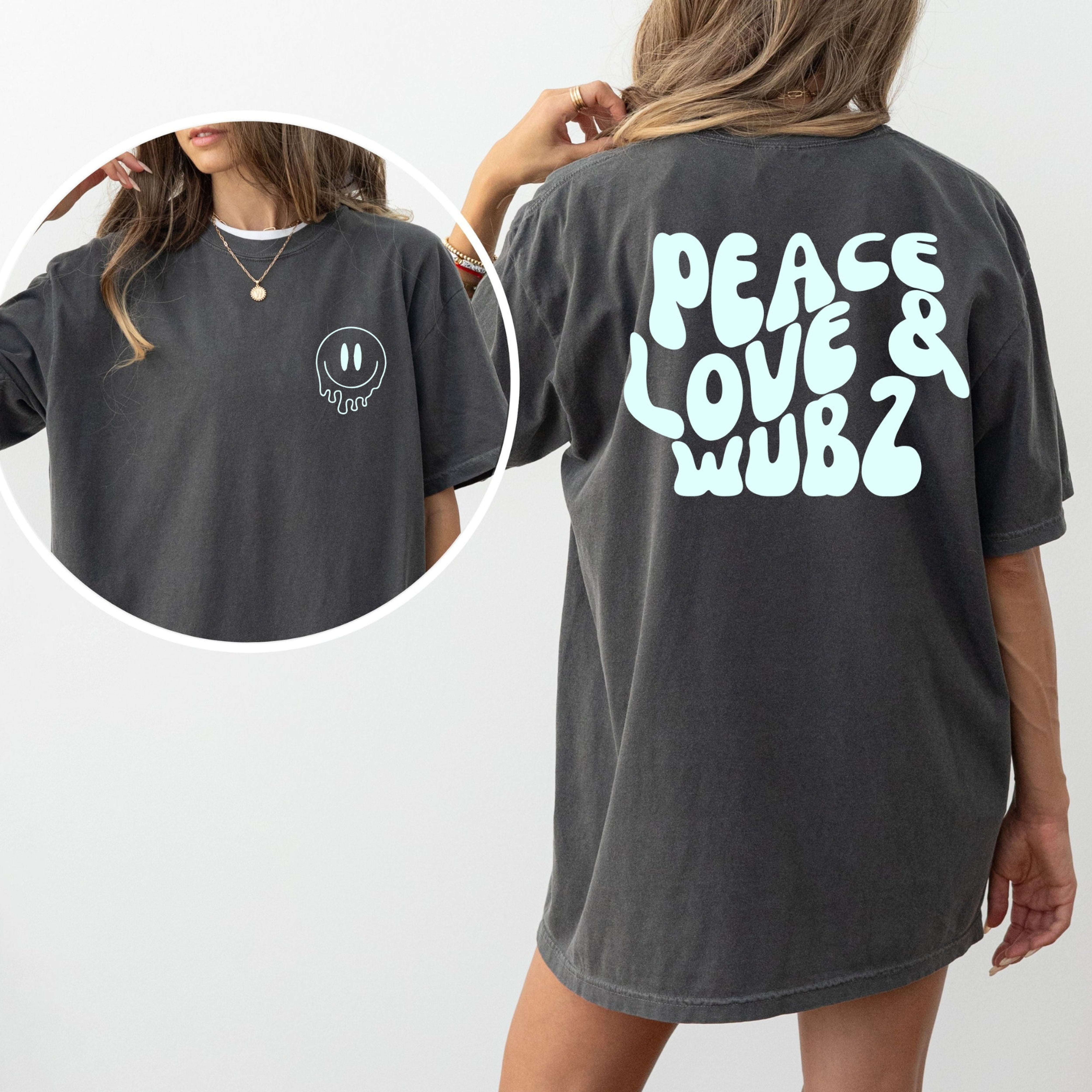 Peace Love and Wubz Merch, LSDream Graphc T-Shirt, Rave