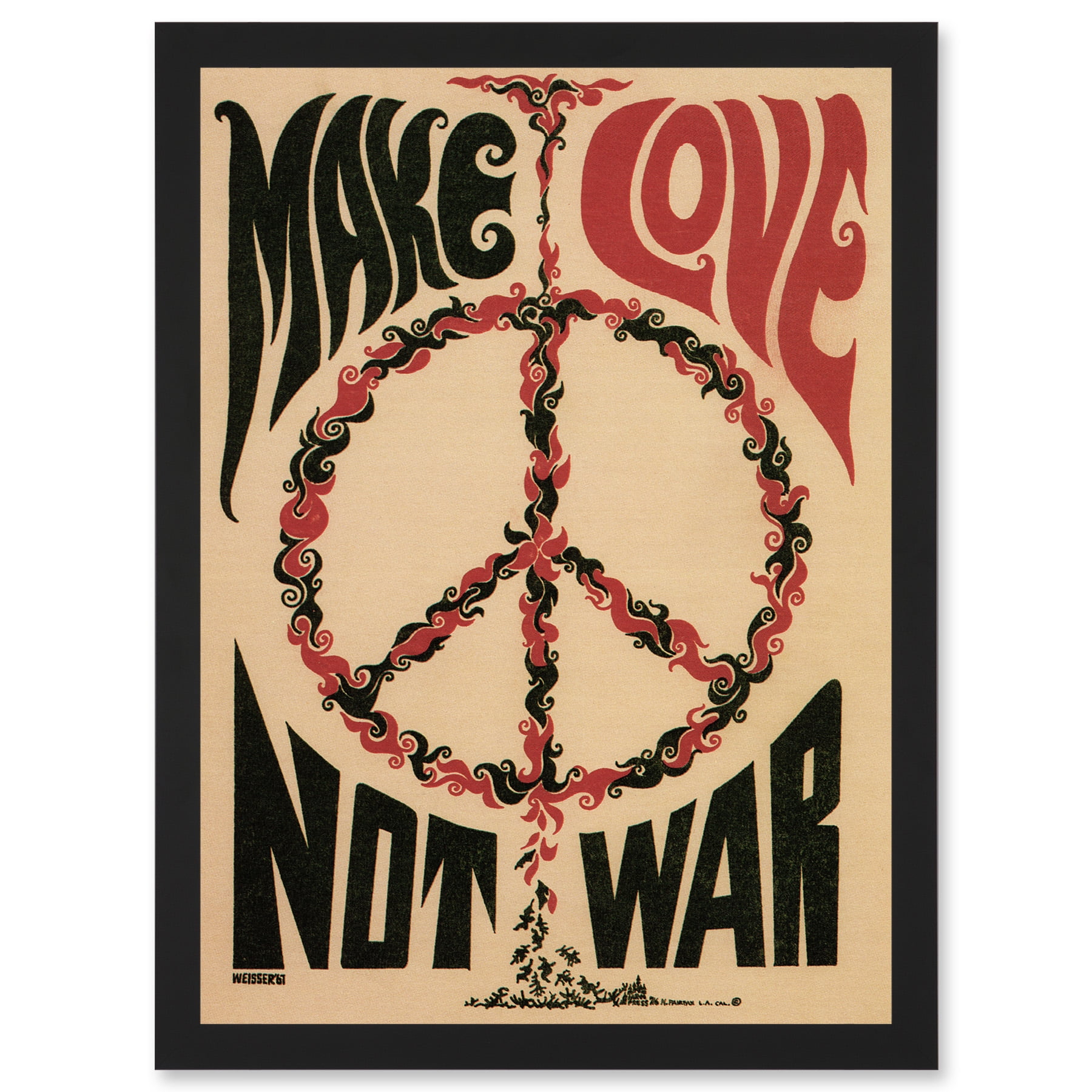 油彩画　8号　Love and peace 油彩画 8号 Love and peace 油彩画 8号 Love and peace decal-peace-