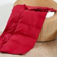 Peace Nest Natural Down and Feather Blanket/Throw, Red, "50 x 70