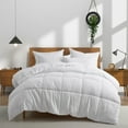 thumbnail image 1 of Peace Nest Lightweight to All-Season Premium Soft Down Alternative Comforter Duvet Insert Queen - Lightweight, 1 of 5