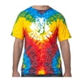 thumbnail image 1 of Peace Now Sign Psychedelic Tie Dye Tee Shirt - Woodstock, 2XL, 1 of 1