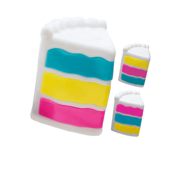 Peace O' Cake Squishy, Compact Sensory Tool for On-the-Go Tactile Fun