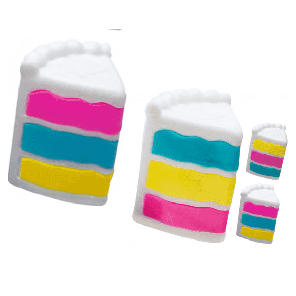 Peace O' Cake Stick Squishy Toys, Super Soft Peace O' Cake-Shaped Slow Rising Squishy,Peace O' Cake Sticks Squeeze Toys, Realistic Food Squishies Fidget Toys for Decompression Anxiety Relaxation