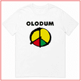 thumbnail image 1 of Peace Olodum Themed Music Band Graphic Design Fan Unisex T-Shirt V13856 Size S-5XL, 1 of 2