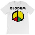 thumbnail image 1 of Peace Olodum Themed Music and Band Graphic Design Style Themed Fun for a Fan G36550 Unisex T-Shirt, Up to Size 5XL, 1 of 2