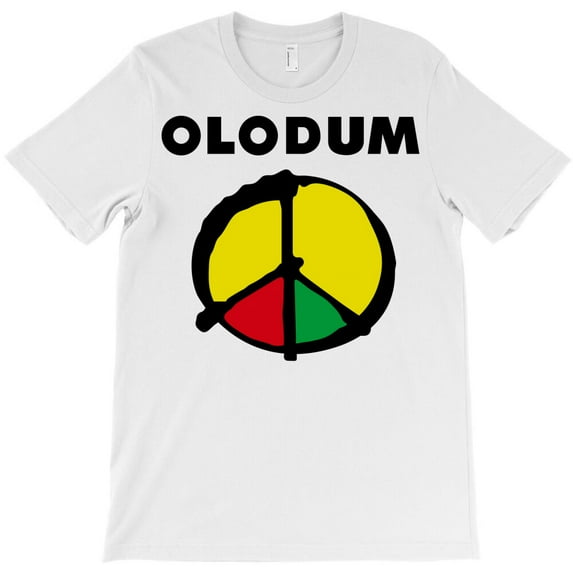 Peace Olodum Themed Music and Band Graphic Design Style Themed Fun for a Fan G36550 Unisex T-Shirt, Up to Size 5XL