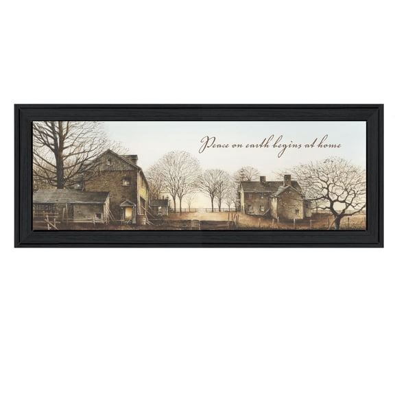 TrendyDecor4U Peace On Earth By John Rossini Printed Wall Art JR170-405