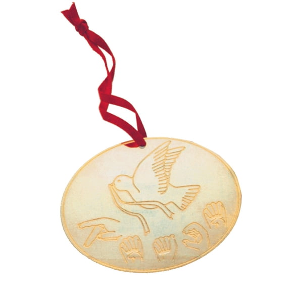 Peace Ornament