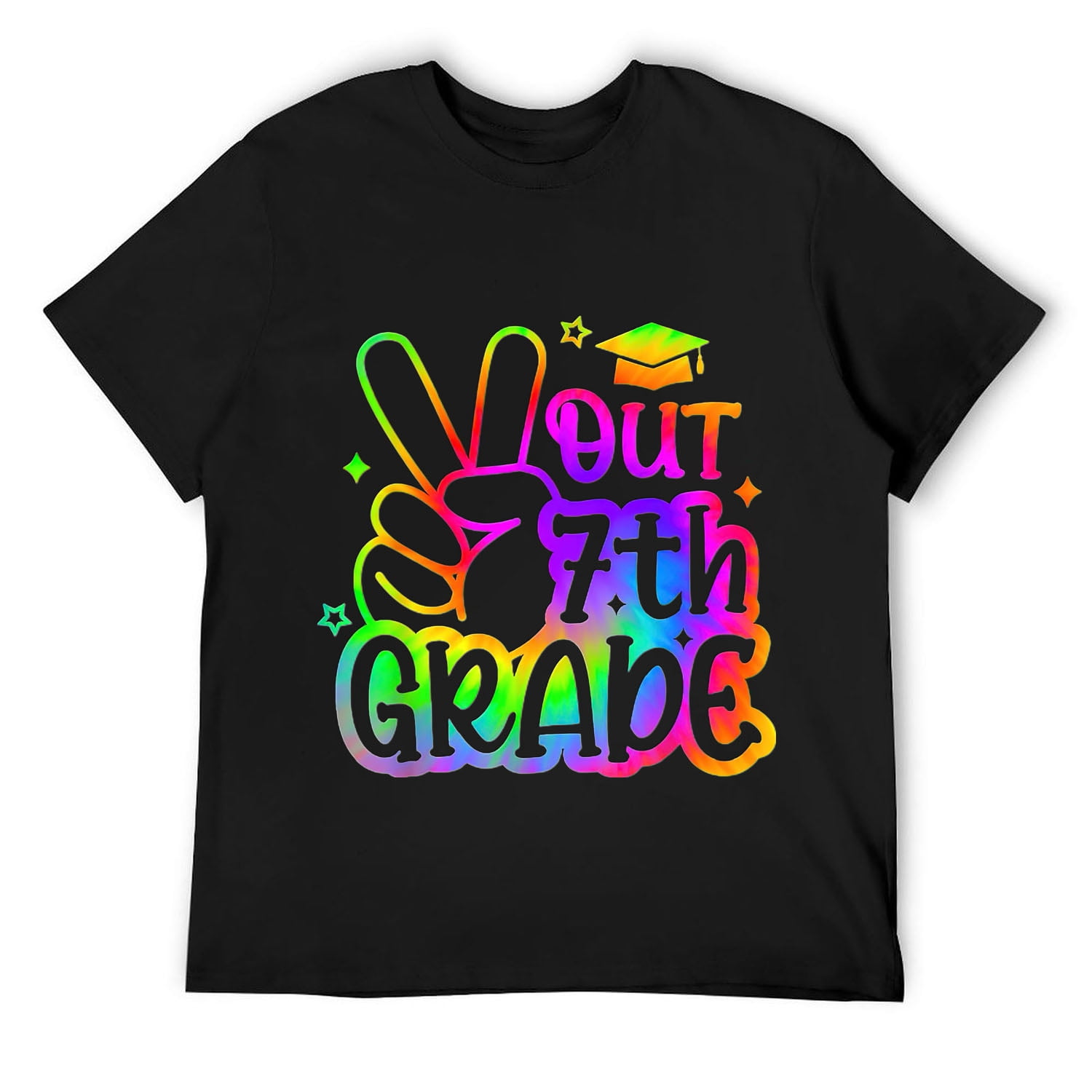 Peace Out 7th Grade 2024 Graduate Happy Last Day Of School T Shirt Peace out 7th grade 2024 graduate happy last day of school t shirt