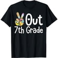 thumbnail image 1 of Peace Out 7th Grade - Last Day of School Seventh Grade Grad T-Shirt, 1 of 5