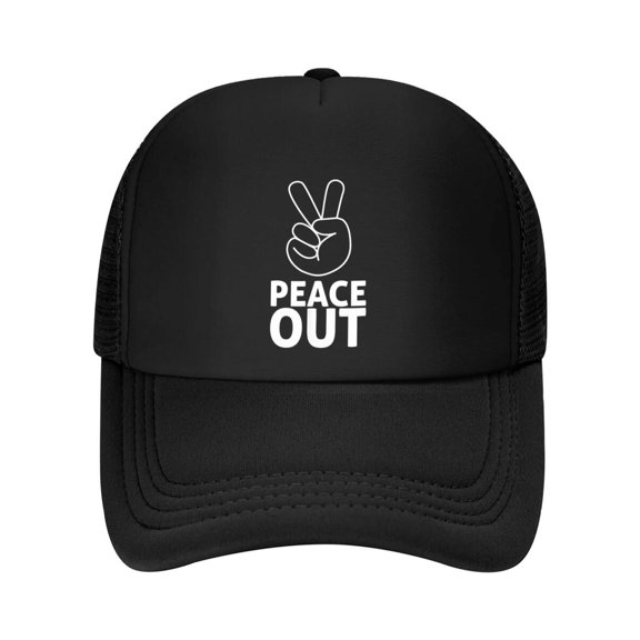 Peace Out Baseball Cap