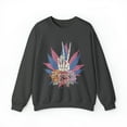 thumbnail image 1 of Peace Out Unisex Heavy Blend™ Crewneck Sweatshirt, 1 of 4