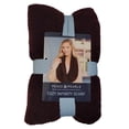 thumbnail image 1 of Peace & Pearls Women's Cozy Infinity Scarf, Plush Soft Sherpa, One Size (Winetasting), 1 of 2