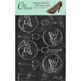 thumbnail image 1 of Peace Pop Chocolate Candy Mold with Exclusive Cybrtrayd Copyrighted Molding Instructions, Pack of 6, 1 of 1