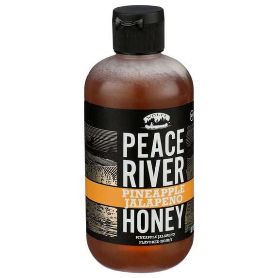 Peace River Honey 2208034 12 oz Pineapple Jalapeno Honey