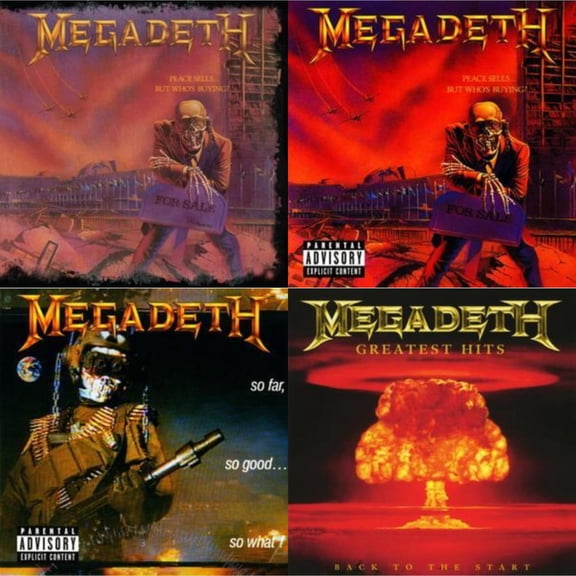 Peace Sells But Who's Buying & Peace Sells But Who's Buying & So Far So Good So What & Greatest Hits [CD Bundle]